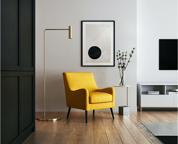 Modern interior room